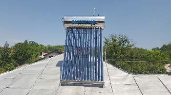Montaj panouri solare apa calda 150 litri nepresurizat, comuna Berca, jud Buzau